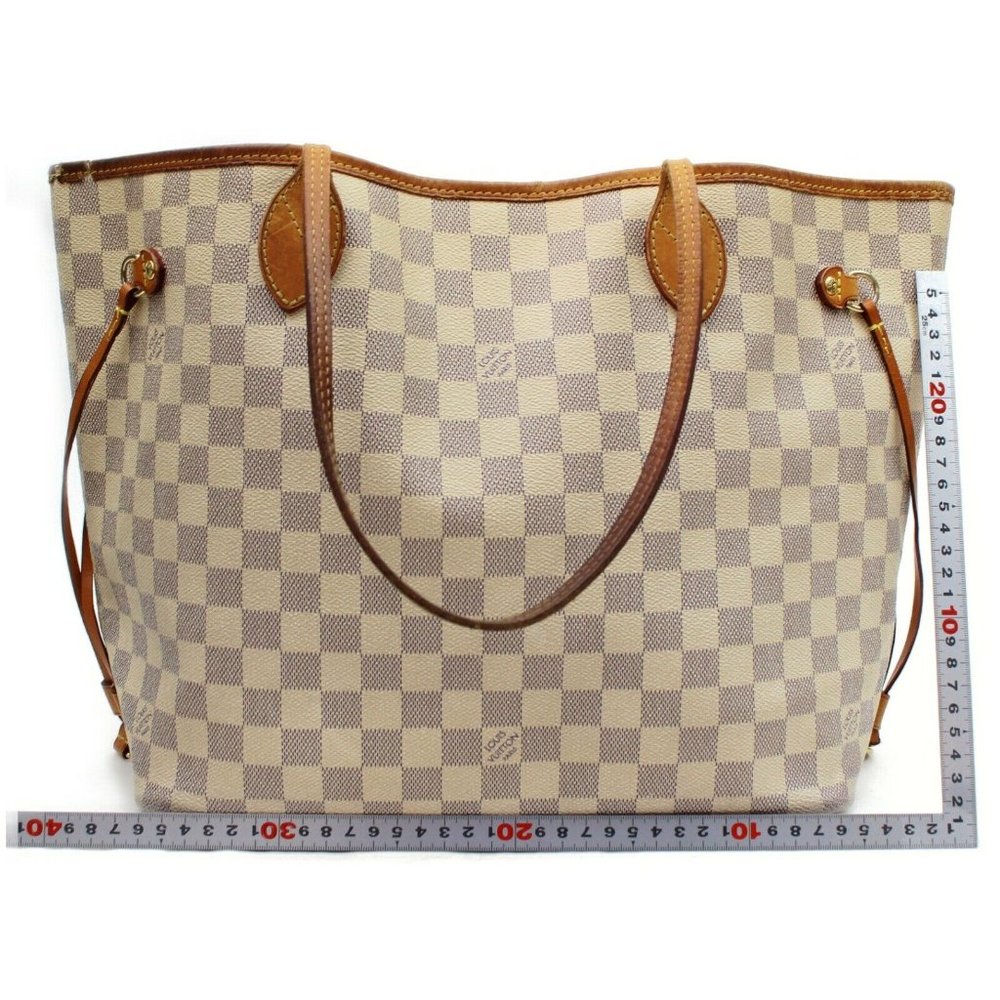 Auth Louis Vuitton Neverfull Mm Tote Bag #3270L38 - Picture 3 of 8
